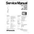 PANASONIC TR1208 Instrukcja Serwisowa