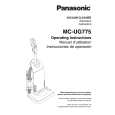 PANASONIC MCUG775 Instrukcja Obsługi