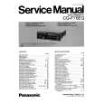 PANASONIC CQF76EG Instrukcja Serwisowa