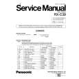 PANASONIC RXC39 Instrukcja Serwisowa