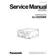 PANASONIC AJ-D850BE Instrukcja Serwisowa