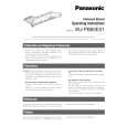 PANASONIC WJPB65E01 Instrukcja Obsługi