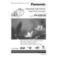 PANASONIC PVGS150 Instrukcja Obsługi