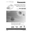 PANASONIC PVGS180 Instrukcja Obsługi
