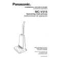PANASONIC MCV315 Instrukcja Obsługi
