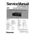 PANASONIC CQDFX444LEN/GLEN Instrukcja Serwisowa