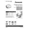 PANASONIC VDRD210 Instrukcja Obsługi