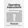 PANASONIC ES726 Instrukcja Obsługi