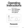 PANASONIC PTL597U Instrukcja Obsługi