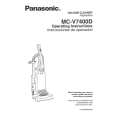 PANASONIC MCV7400D Instrukcja Obsługi