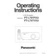 PANASONIC PTL797VXU Instrukcja Obsługi