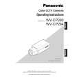 PANASONIC WVCP280 Instrukcja Obsługi