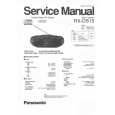 PANASONIC RXDS15 Instrukcja Serwisowa