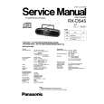 PANASONIC RXDS45 Instrukcja Serwisowa