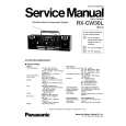 PANASONIC RXCW30L Instrukcja Serwisowa