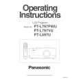 PANASONIC PTL597UL Instrukcja Obsługi