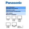PANASONIC CT32C8 Instrukcja Obsługi