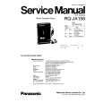 PANASONIC RQJA158 Instrukcja Serwisowa