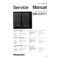 PANASONIC SBCH11 Instrukcja Serwisowa