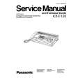 PANASONIC KXF120 Instrukcja Serwisowa