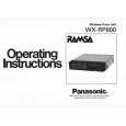 PANASONIC WXRP800 Instrukcja Obsługi