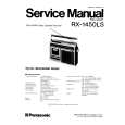 PANASONIC RX1450L Instrukcja Serwisowa
