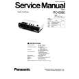 PANASONIC RC6090 Instrukcja Serwisowa