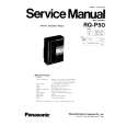 PANASONIC RQP50 Instrukcja Serwisowa