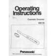 PANASONIC ES119 Instrukcja Obsługi