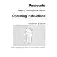PANASONIC ES8033 Instrukcja Obsługi