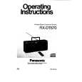 PANASONIC RXDT670 Instrukcja Obsługi