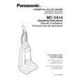 PANASONIC MCV414 Instrukcja Obsługi