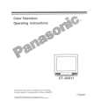 PANASONIC CT32G11U Instrukcja Obsługi