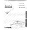 PANASONIC KXF3500 Instrukcja Obsługi