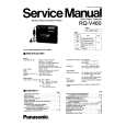 PANASONIC RQV460 Instrukcja Serwisowa