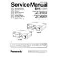 PANASONIC AG8700E Instrukcja Serwisowa
