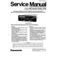 PANASONIC CQRD445LEN Instrukcja Serwisowa