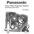 PANASONIC PT51G43 Instrukcja Obsługi