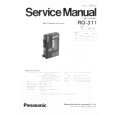 PANASONIC RQ-311 Instrukcja Serwisowa