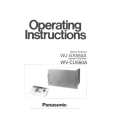 PANASONIC WJSX550A Instrukcja Obsługi