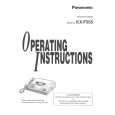 PANASONIC KXF555 Instrukcja Obsługi