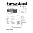 PANASONIC RXCT810 Instrukcja Serwisowa