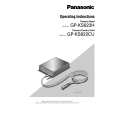 PANASONIC GPKS822CU Instrukcja Obsługi