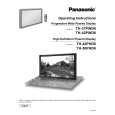 PANASONIC TH50PHD6 Instrukcja Obsługi