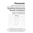 PANASONIC ES7002 Instrukcja Obsługi