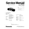 PANASONIC RXFT600 Instrukcja Serwisowa